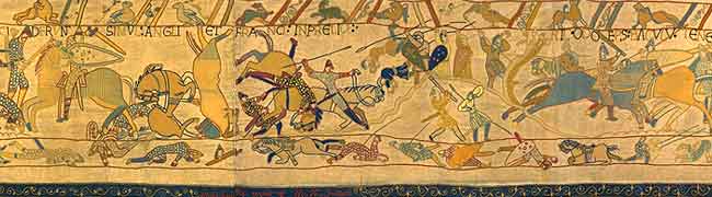 The Battle Of Hastings scene 4 - Bayeux Tapestry